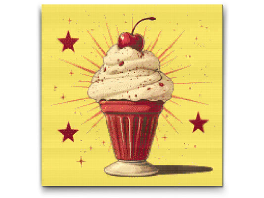 Diamond Paint - Popkunst - Is-sundae
