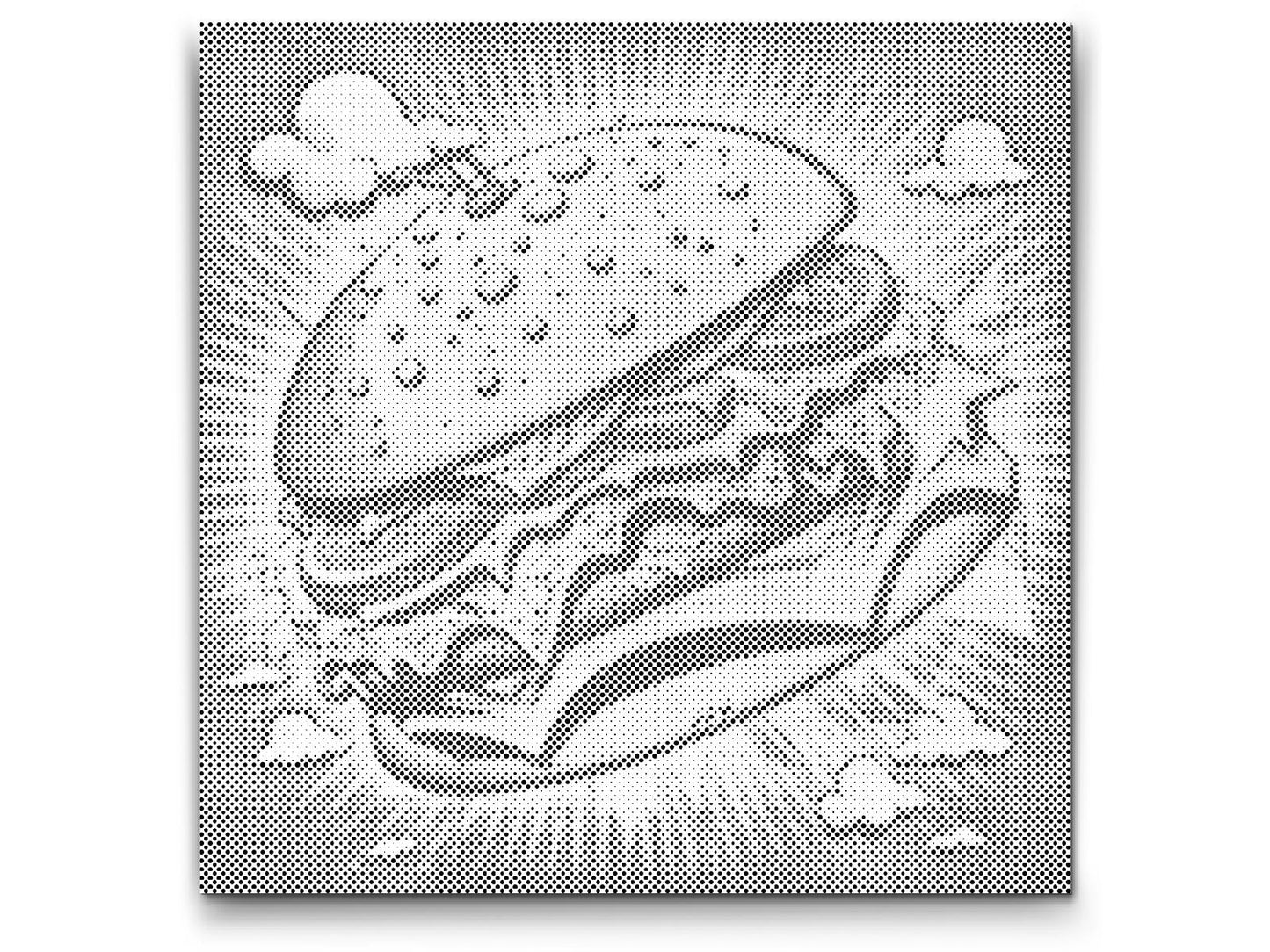 Dotting - Pop art - Burger