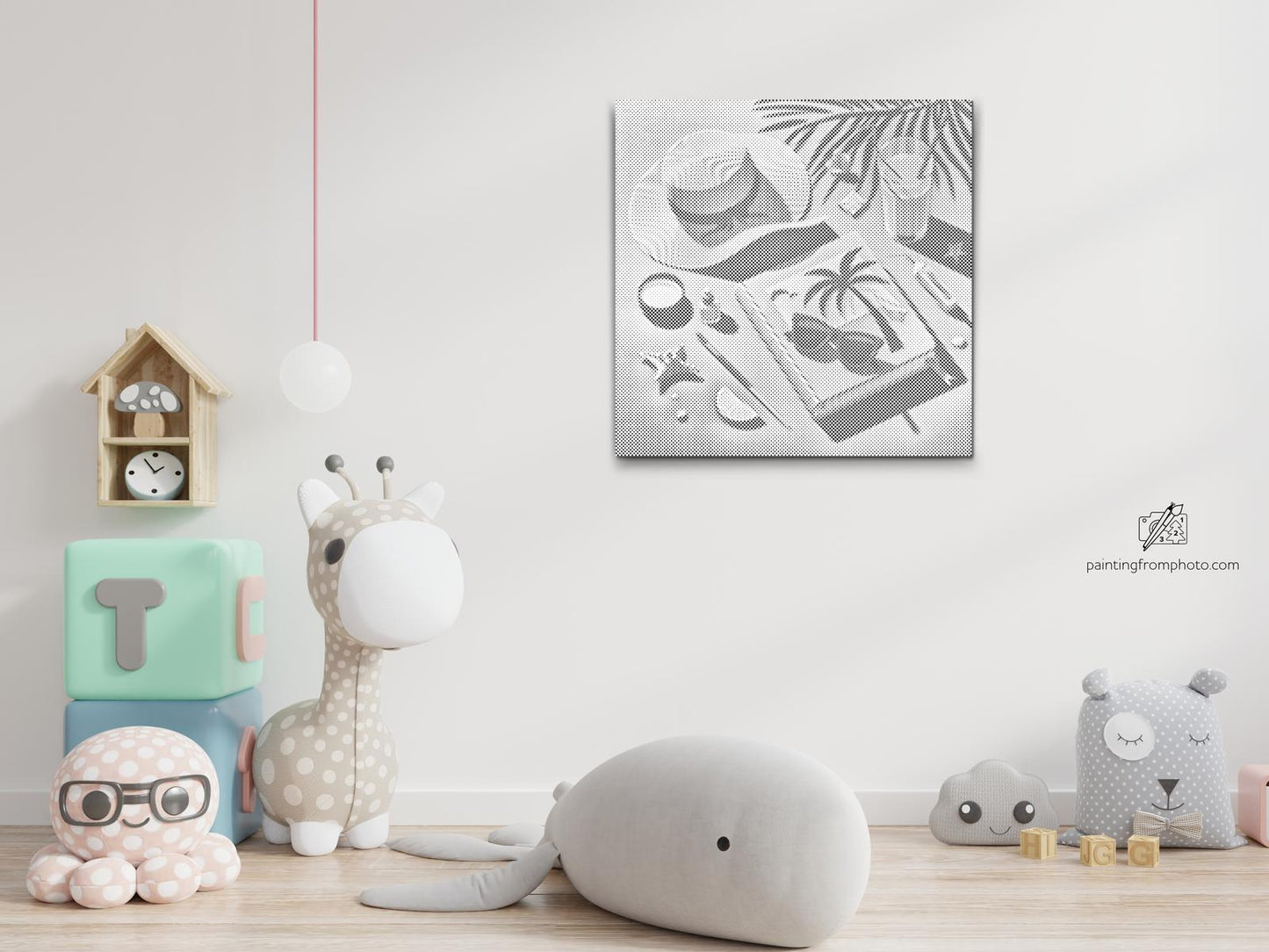 Dotting - Pop art - Sommerens nødvendigheder