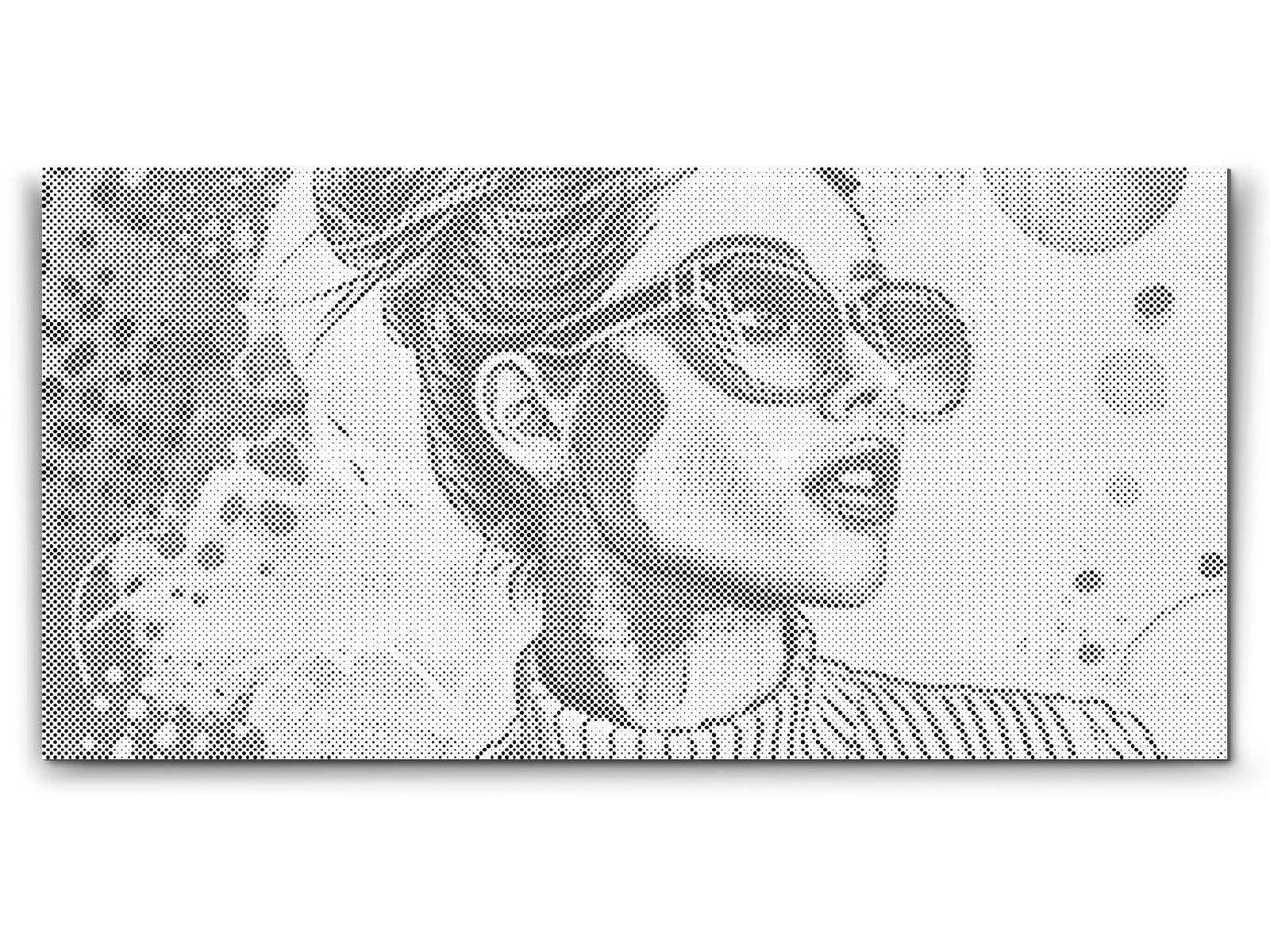 Dotting - Pop art - Moderne kvinde