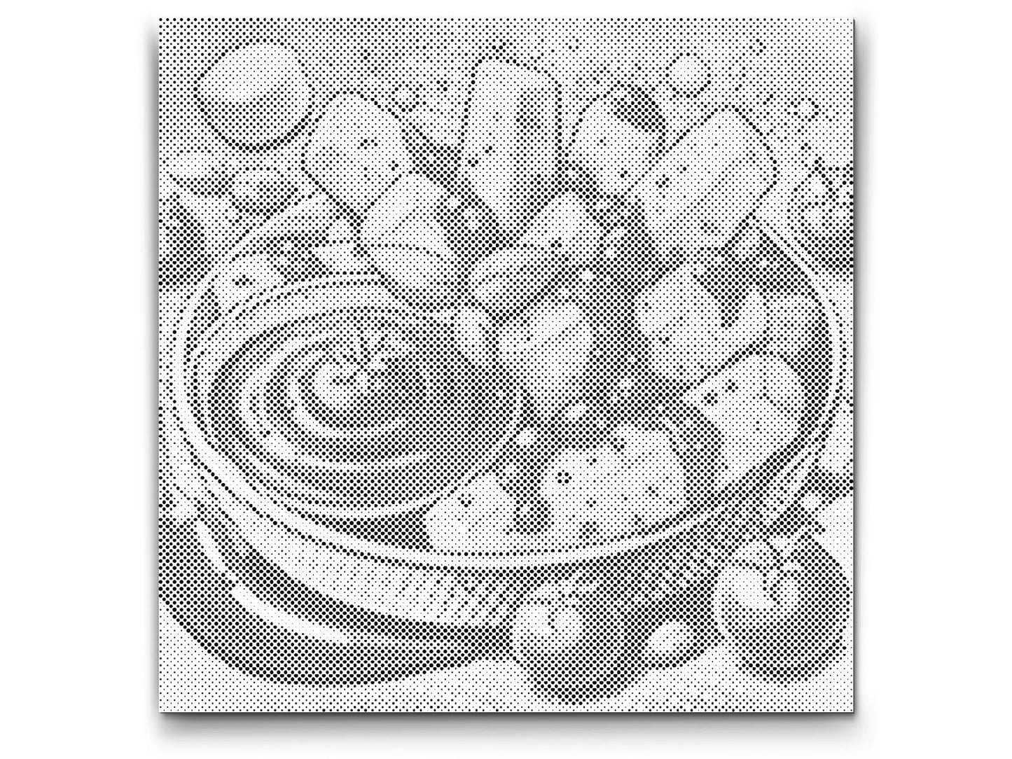 Dotting - Pop art - Pommes frites