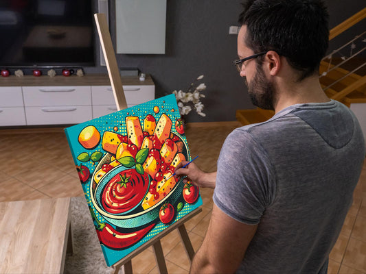 Paint by number - Pop art - Pommes frites