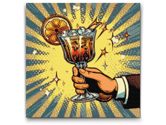Diamond Paint - Pop art - Cocktail