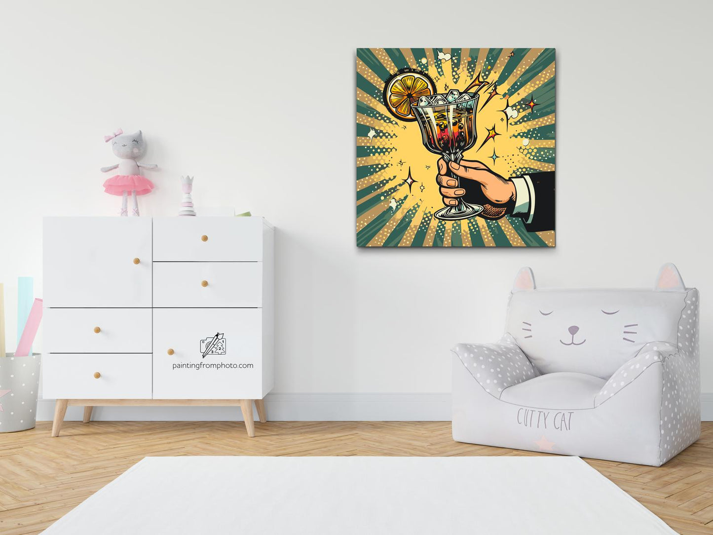 Paint by number - Pop art - Cocktail