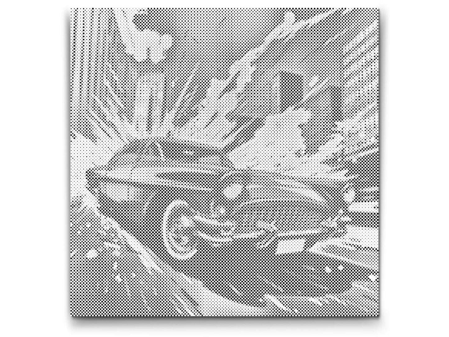Dotting - Pop art - Red Car