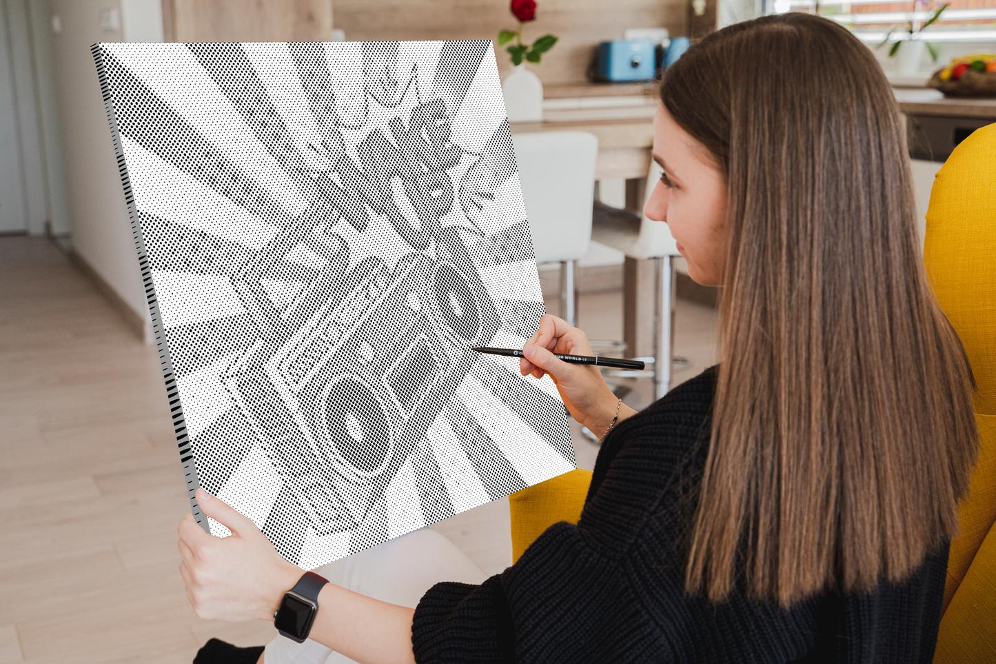 Dotting - Pop art - Vågn op
