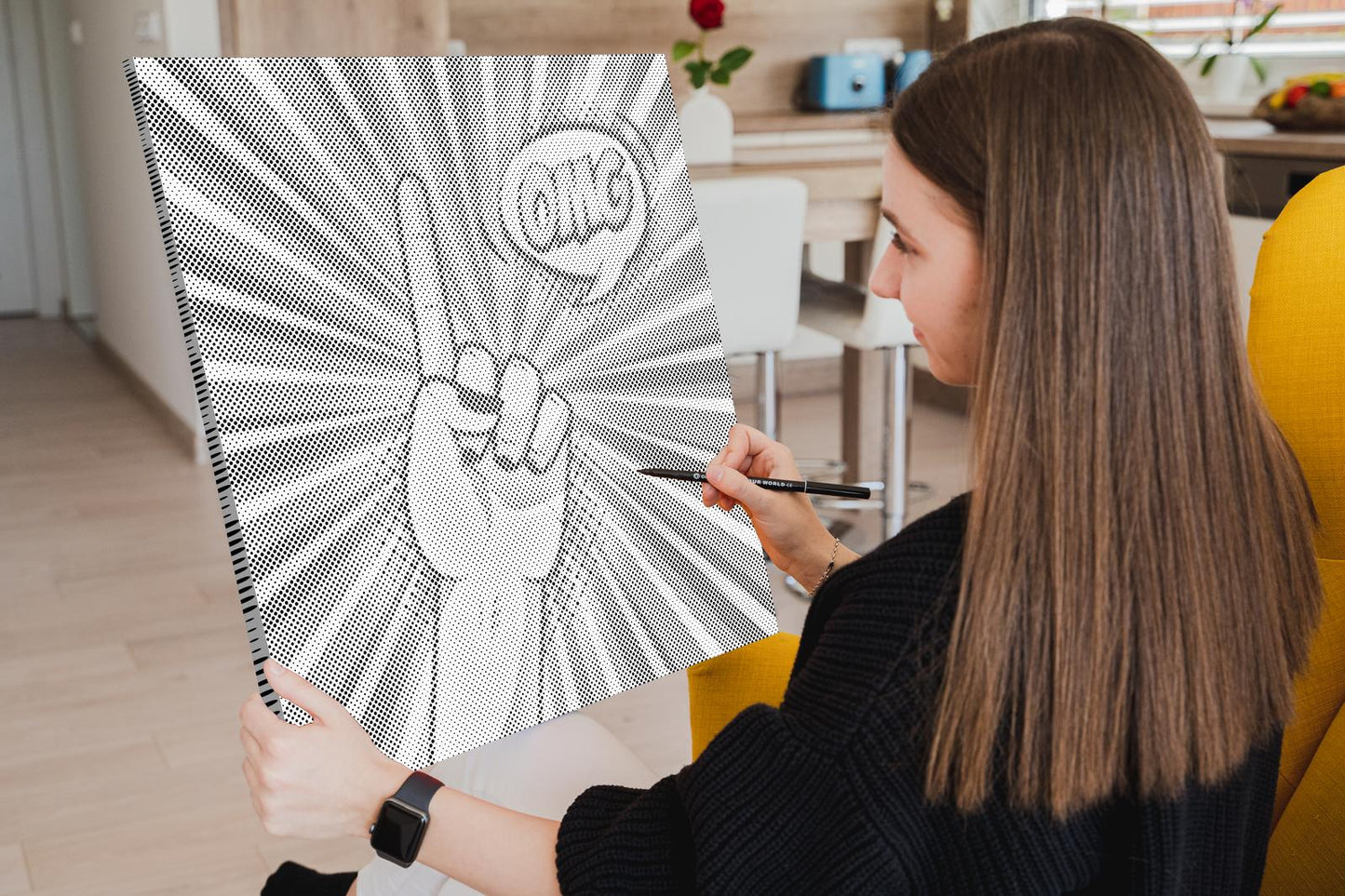 Dotting - Pop art - OMG