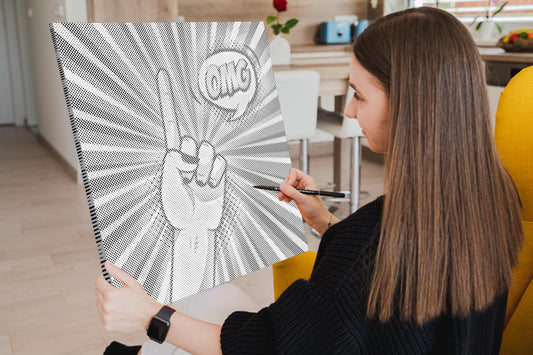 Dotting - Pop art - OMG