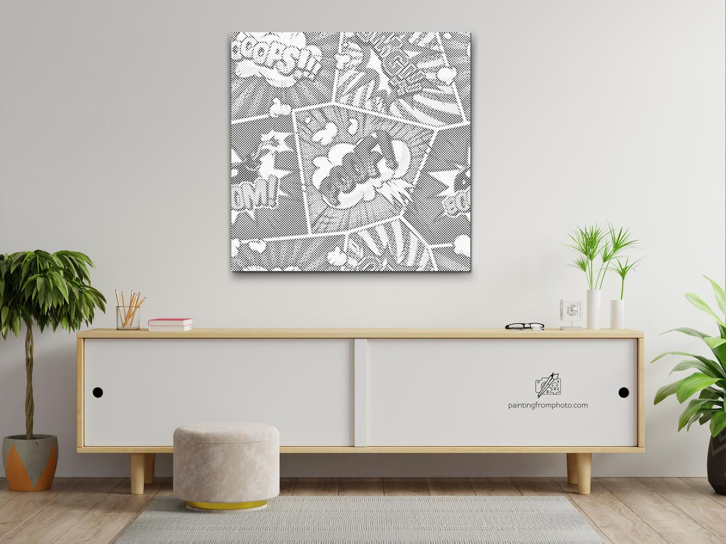 Dotting - Pop art - Bogstaver