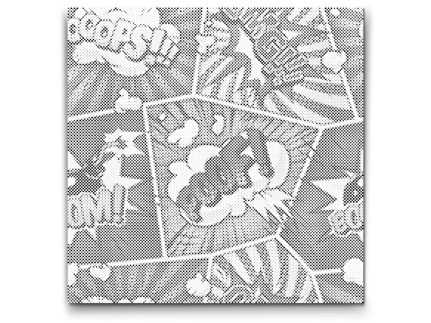 Dotting - Pop art - Bogstaver