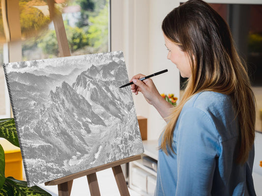 Dotting - Udsigt over Alperne - Østrig