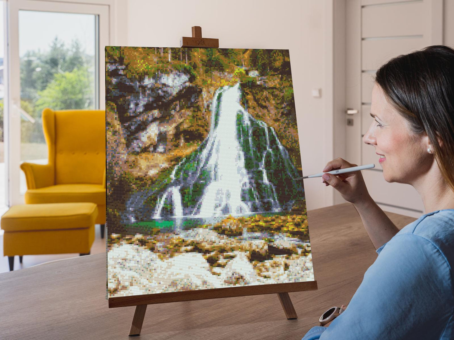 Diamond Paint - Golling-vandfaldet - Østrig