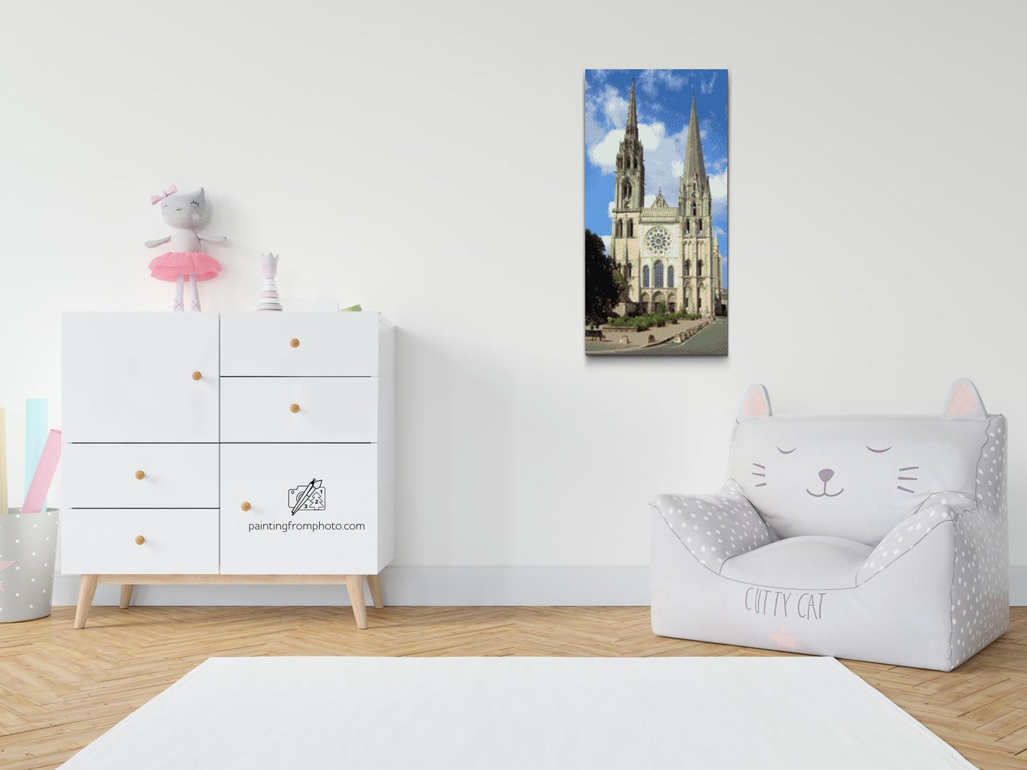 Diamond Paint - Katedral i Chartres – Frankrig
