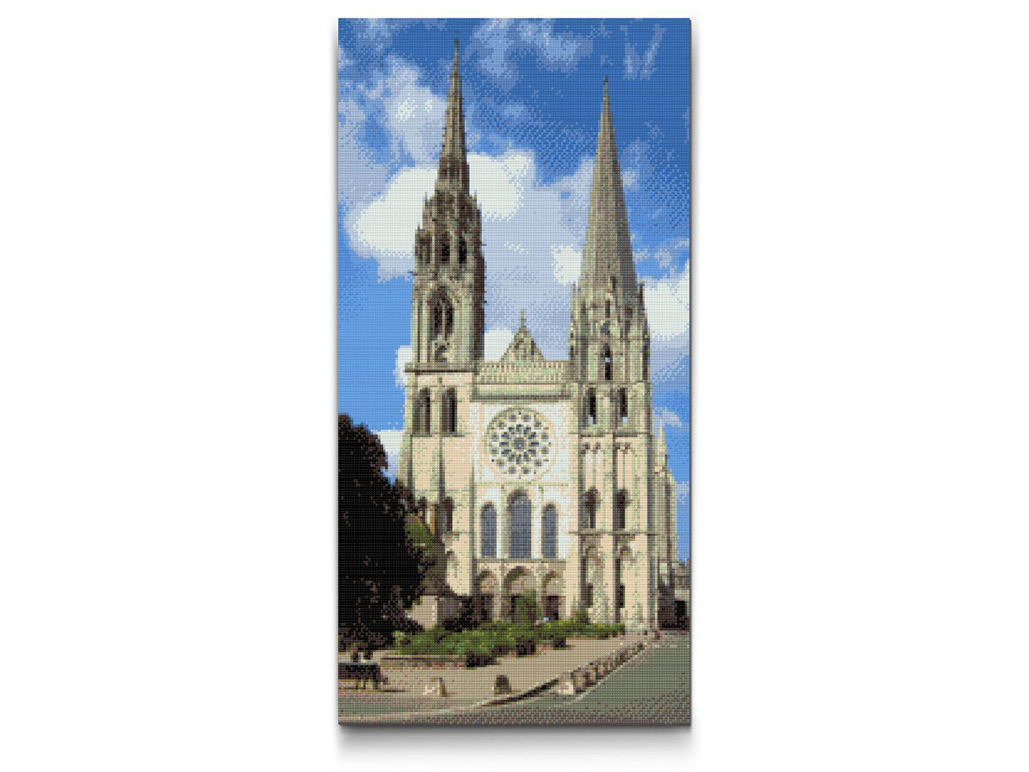 Diamond Paint - Katedral i Chartres – Frankrig