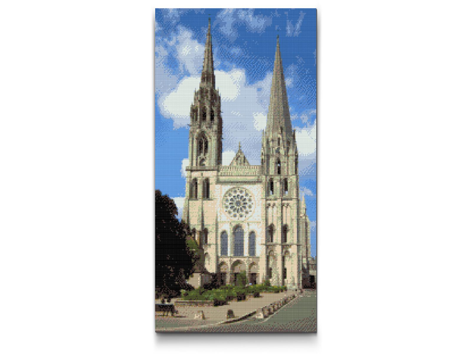 Diamond Paint - Katedral i Chartres – Frankrig