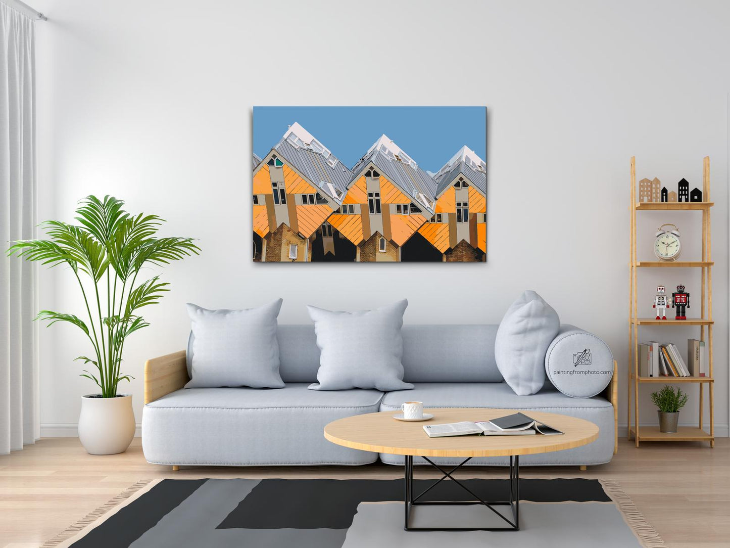 Paint by number - Kijk-Kubus, Rotterdam - Holland