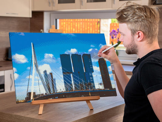 Diamond Paint - Erasmusbroen, Rotterdam - Holland