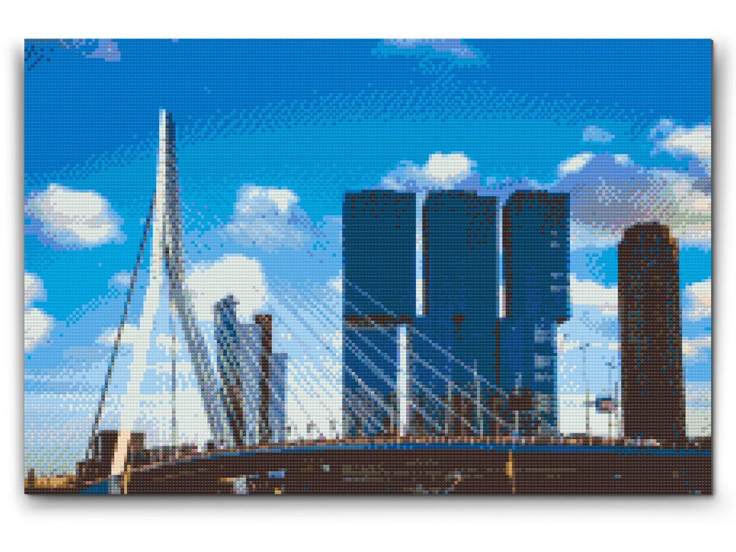 Diamond Paint - Erasmusbroen, Rotterdam - Holland