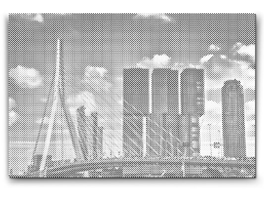 Dotting - Erasmusbroen, Rotterdam - Holland