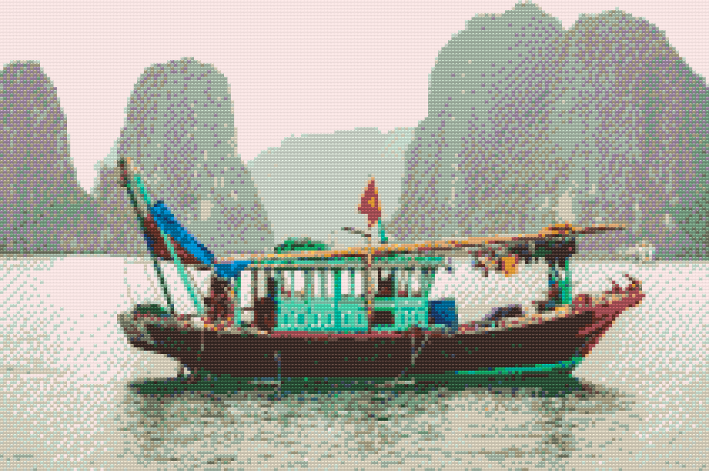 Diamond Paint - Ha Long-bugten