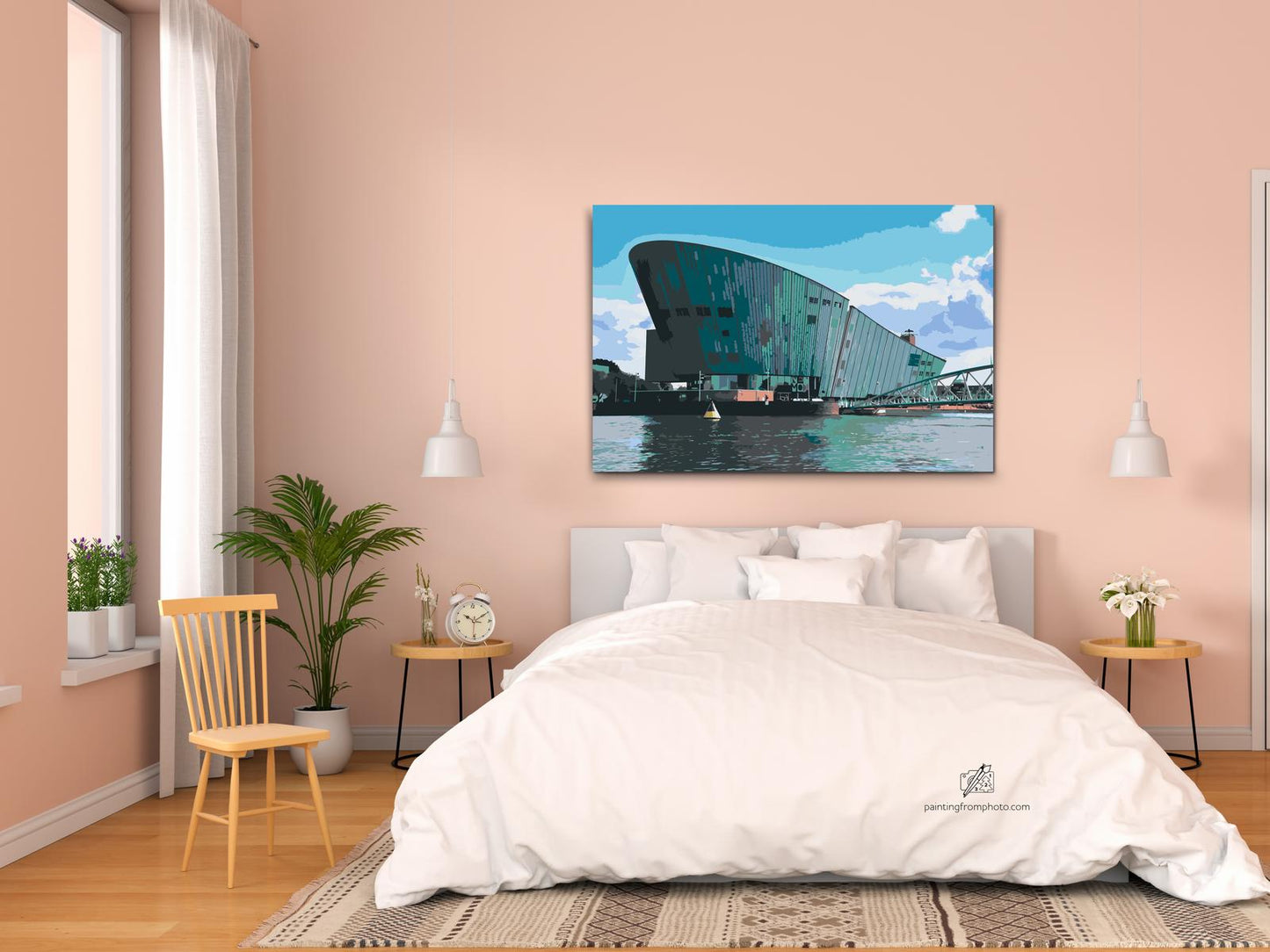 Paint by number - Nemo-museet, Amsterdam - Holland