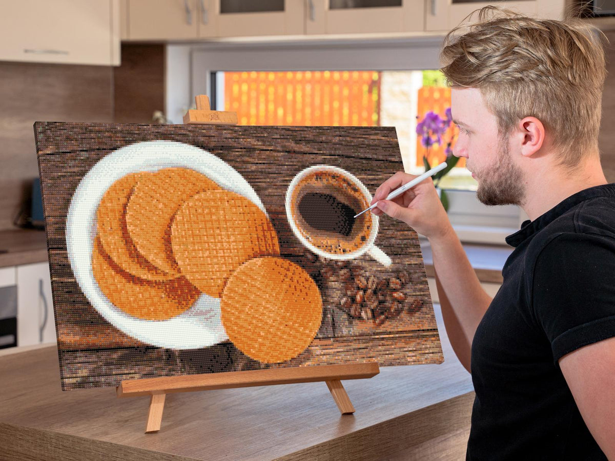 Diamond Paint - Stroopwafel