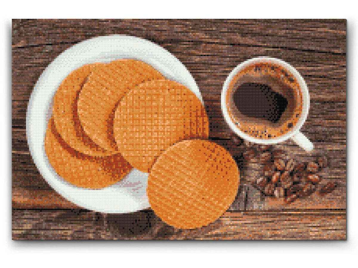 Diamond Paint - Stroopwafel