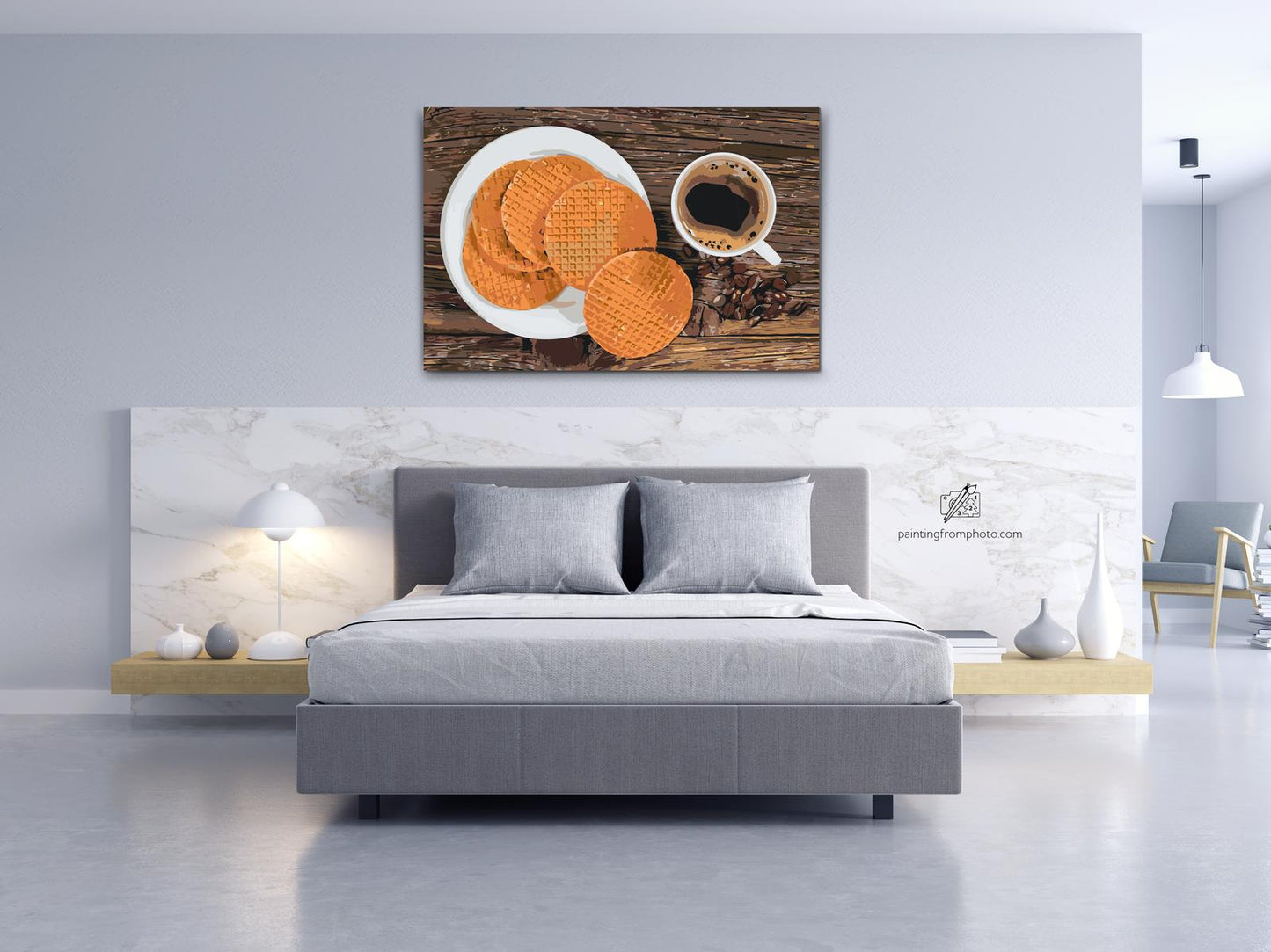 Paint by number - Stroopwafel