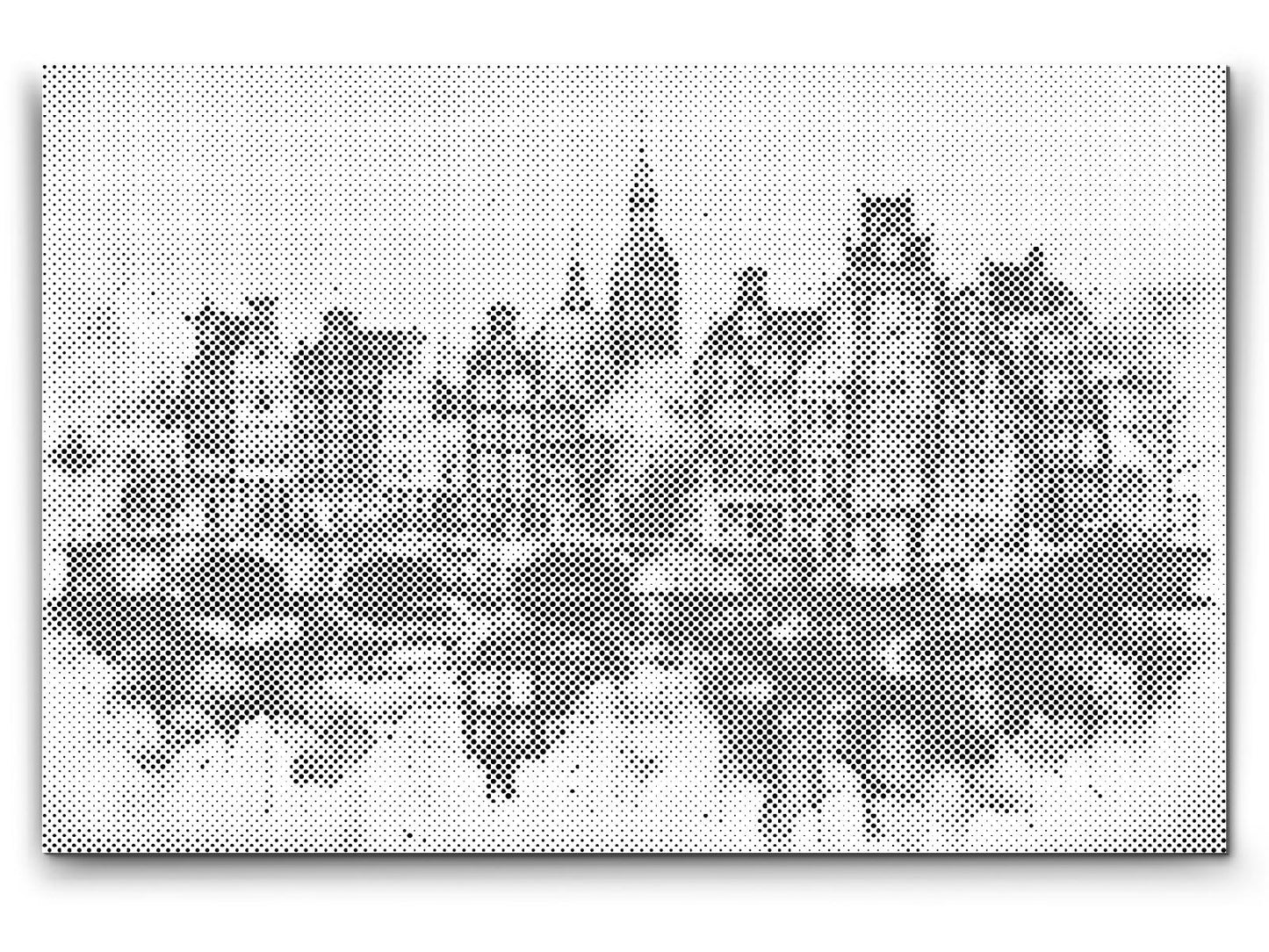 Dotting - Tegning af Amsterdam - Holland
