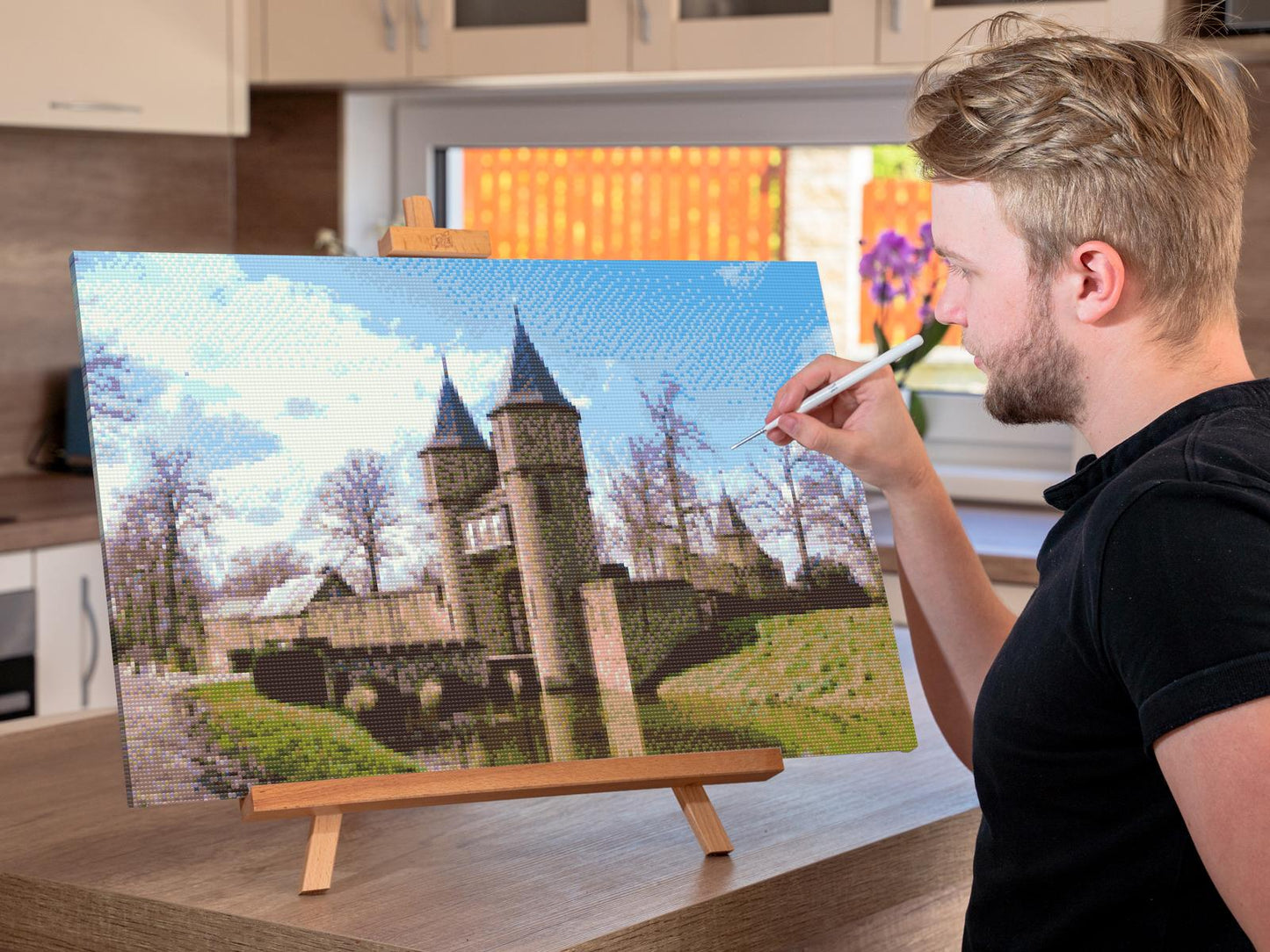 Diamond Paint - de Haar Slot - Nederlandene