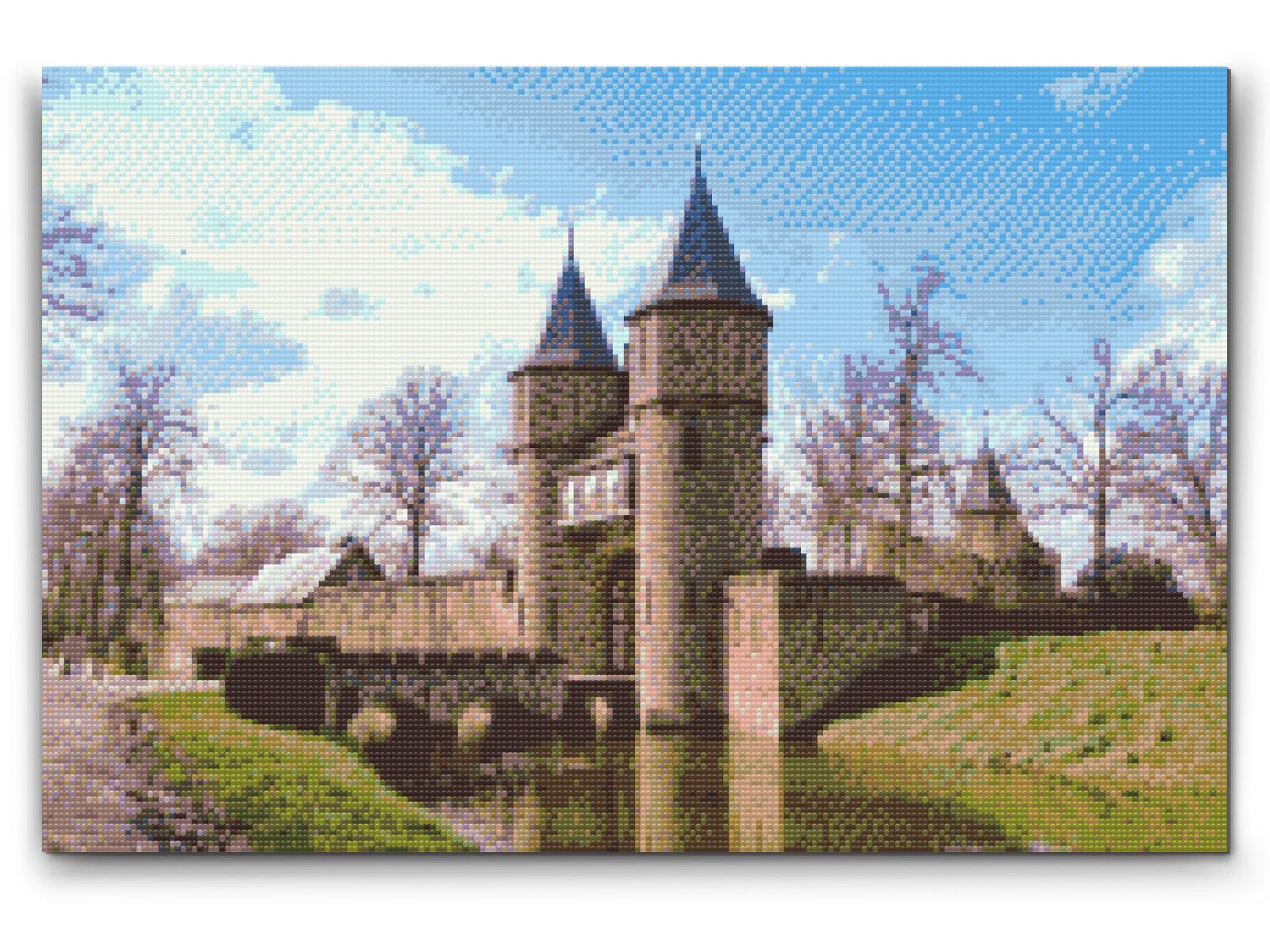 Diamond Paint - de Haar Slot - Nederlandene