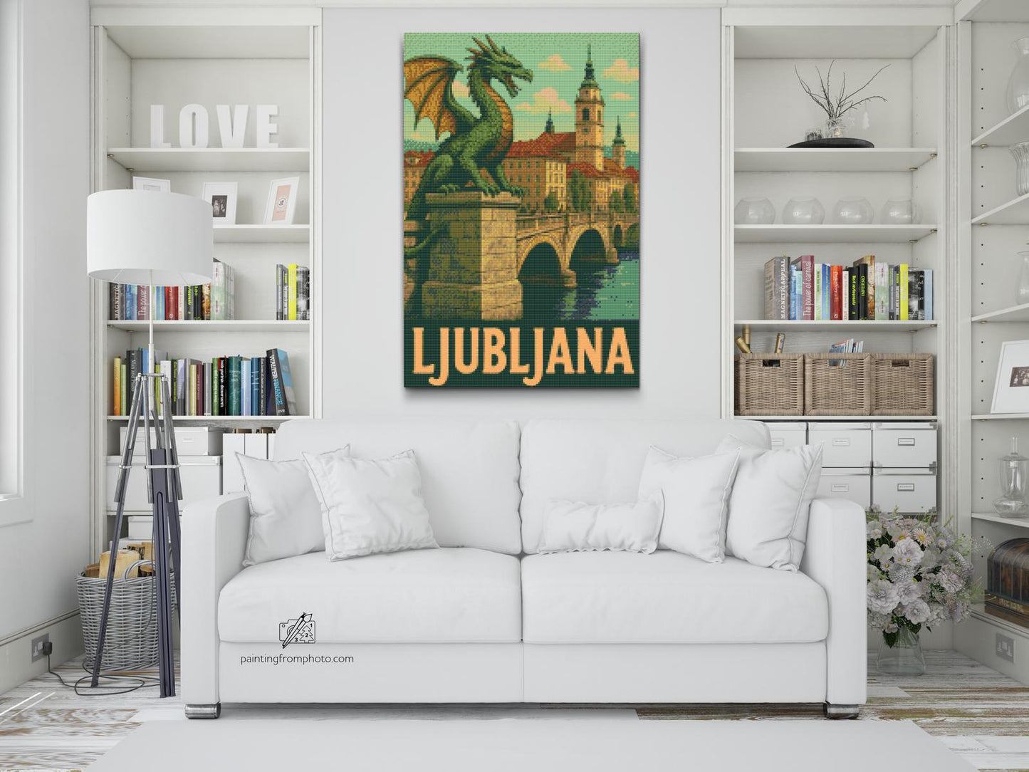 Diamond Paint - Ljubljana-plakat