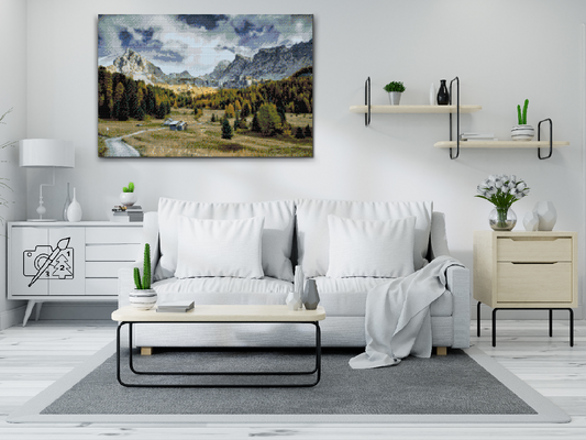 Diamond Paint - Dolomitterne 2