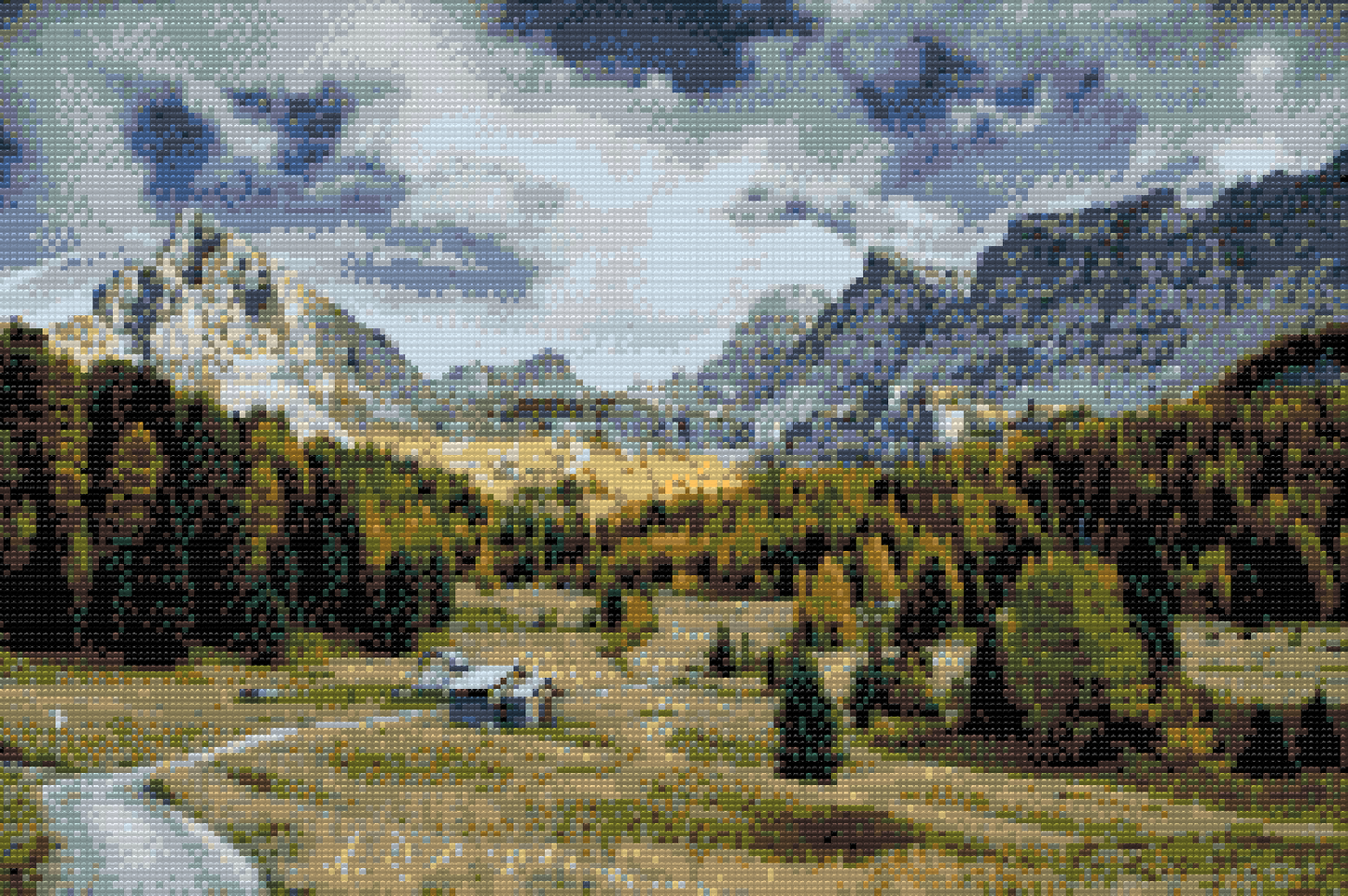 Diamond Paint - Dolomitterne 2