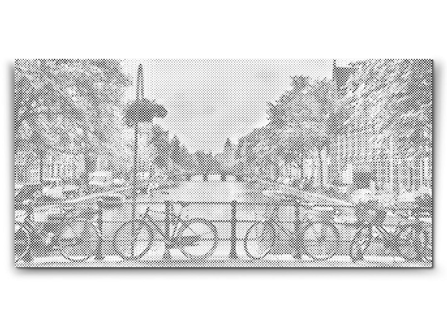 Dotting - Udsigt fra broen ved Amsterdam - Holland
