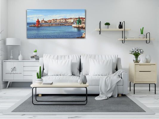 Diamond Paint - Piran Havn - Slovenien