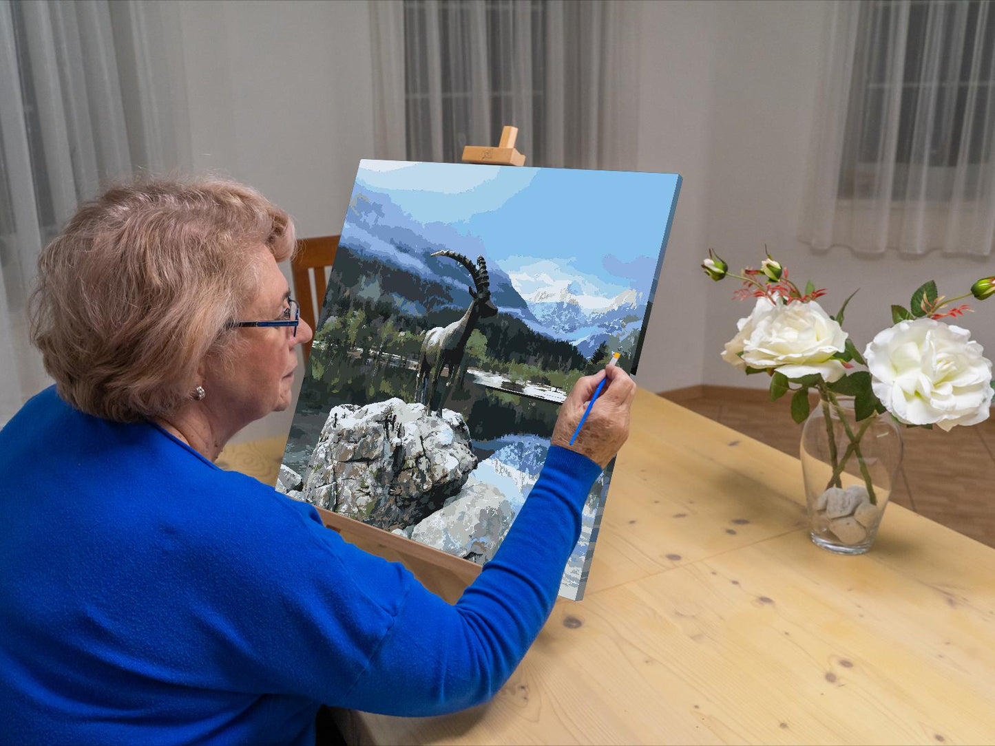 Paint by number - Kranjska Gora – Slovenien