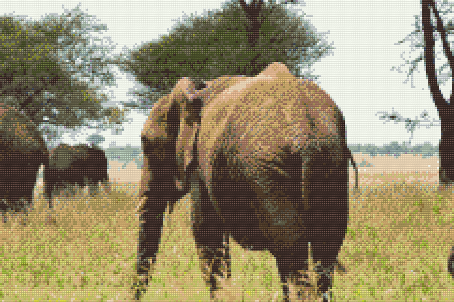 Diamond Paint - Serengeti Nationalpark