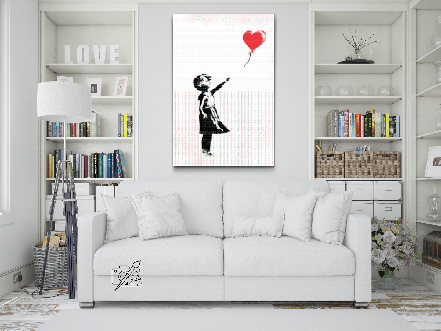 Diamond Paint - Banksy - Shredded Love
