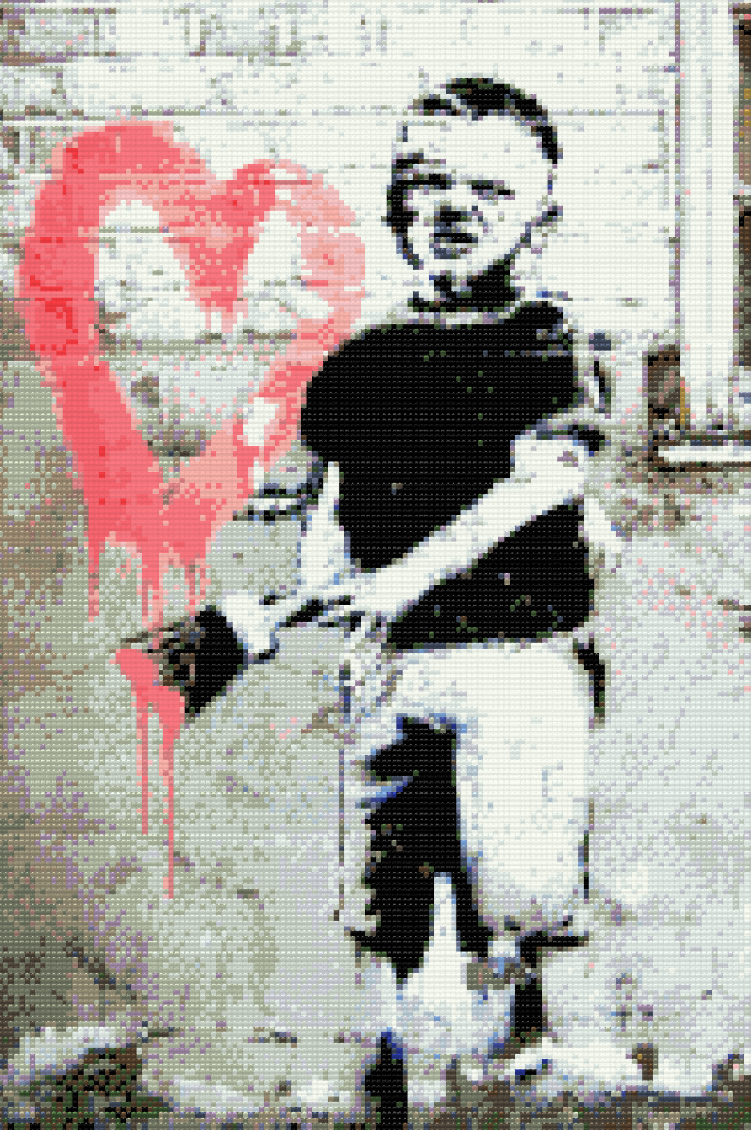 Diamond Paint - Banksy - Dreng