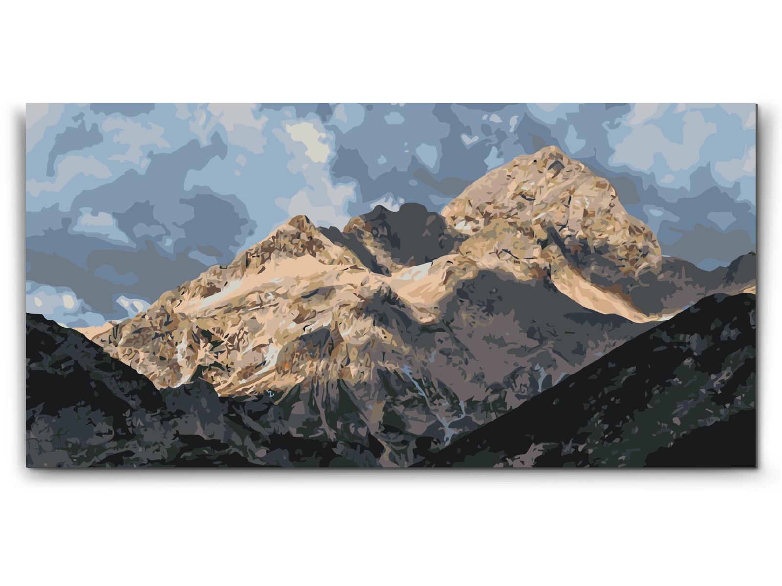 Paint by number - Alperne, Mount Triglav - Slovenien
