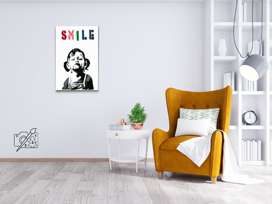 Diamond Paint - Banksy - Smil