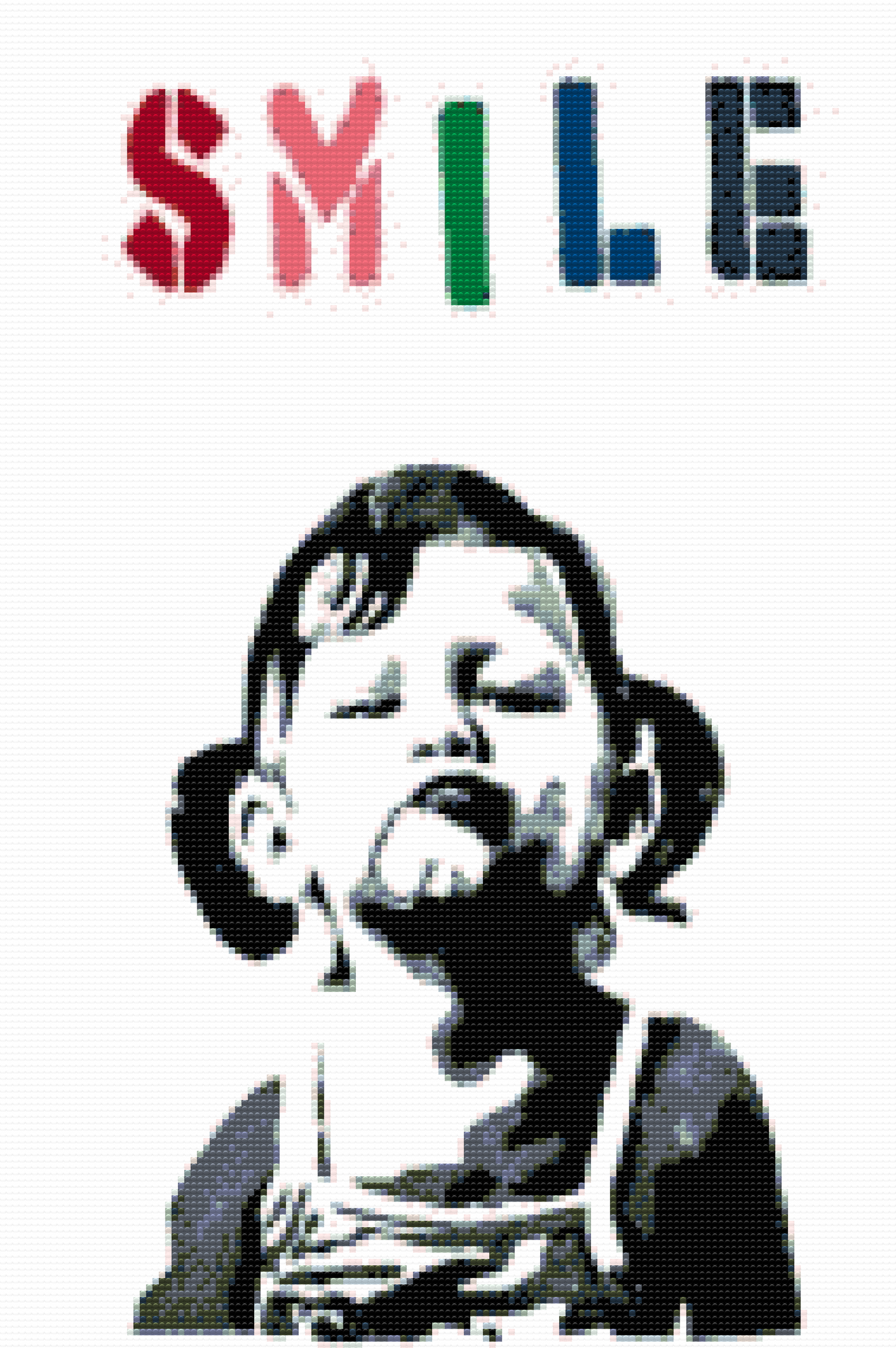 Diamond Paint - Banksy - Smil