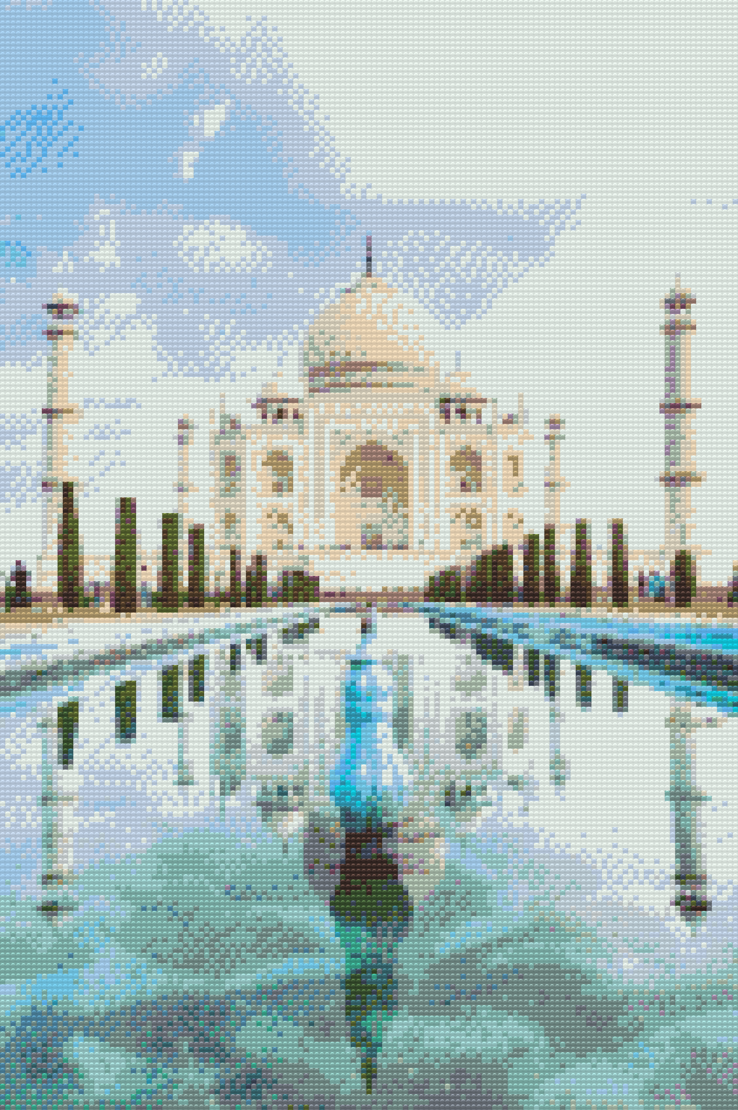 Diamond Paint - Taj Mahal 3