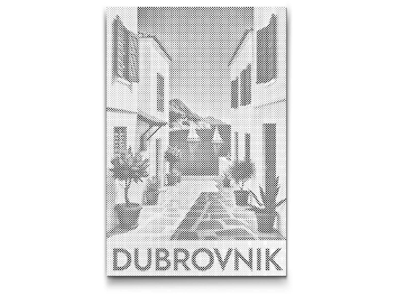 Dotting - Dubrovnik-plakat