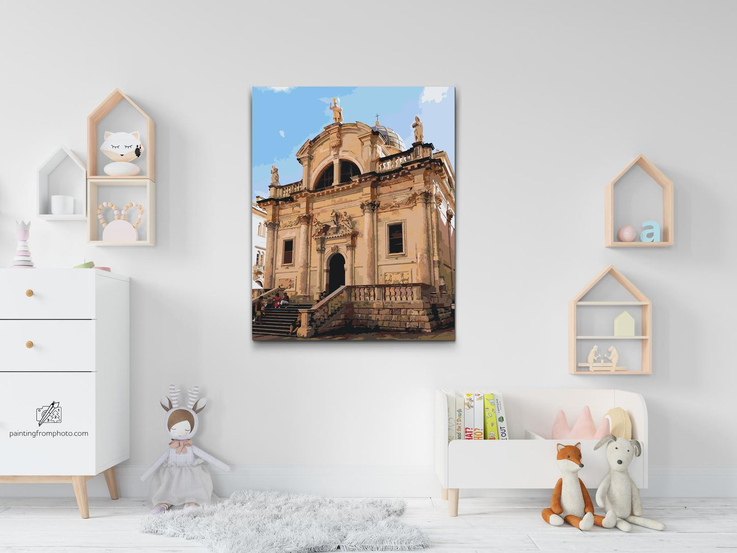 Paint by number - Velika Gospa Katedral, Dubrovnik - Kroatien