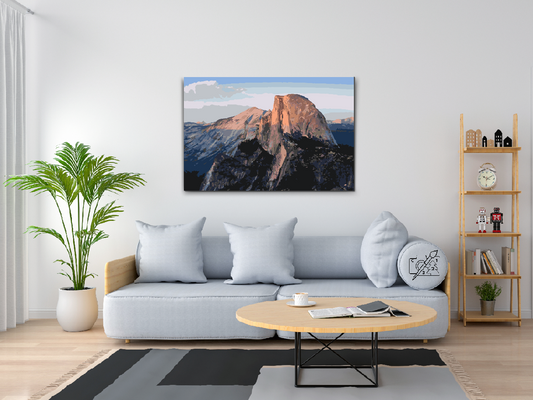 Paint by number - Yosemite