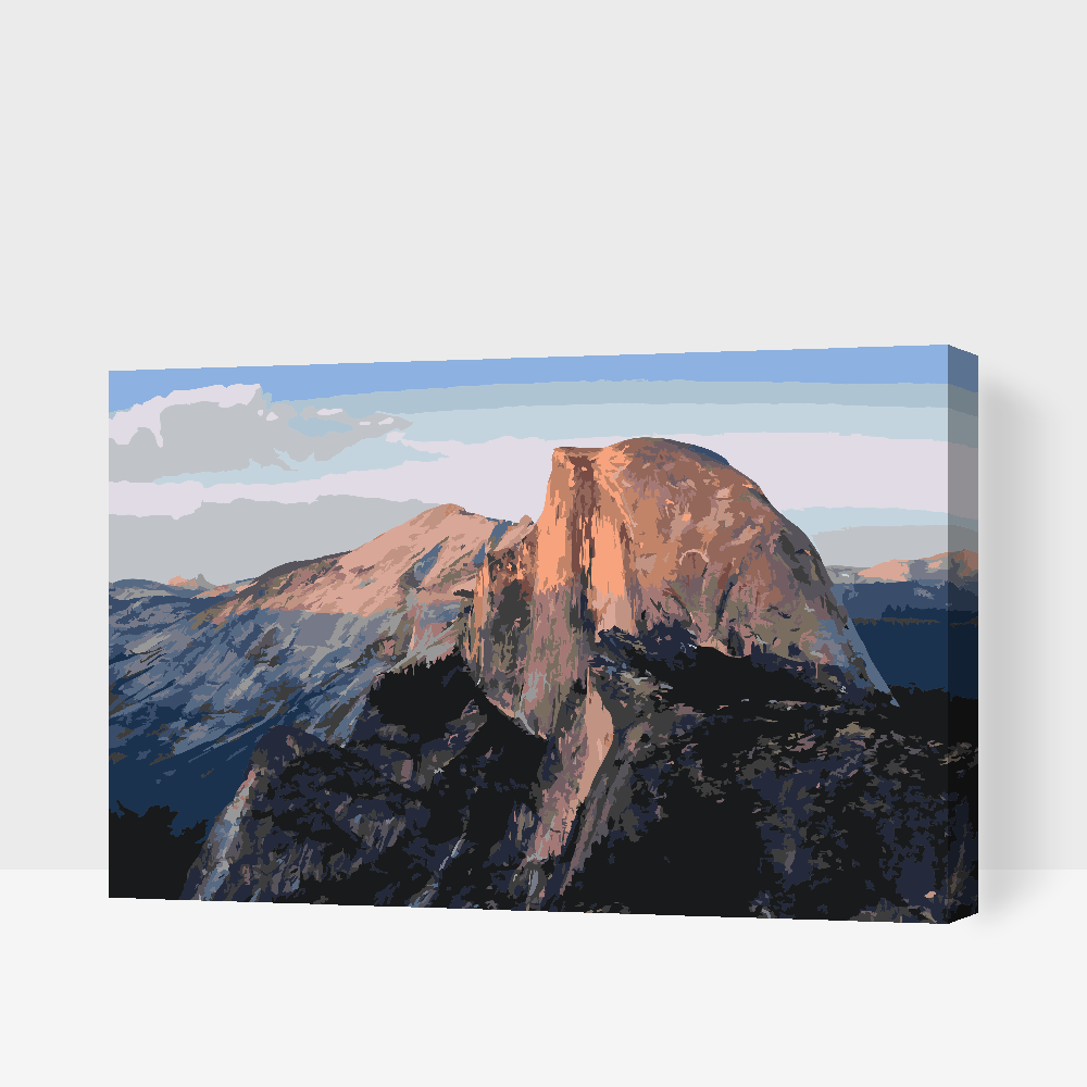 Paint by number - Yosemite