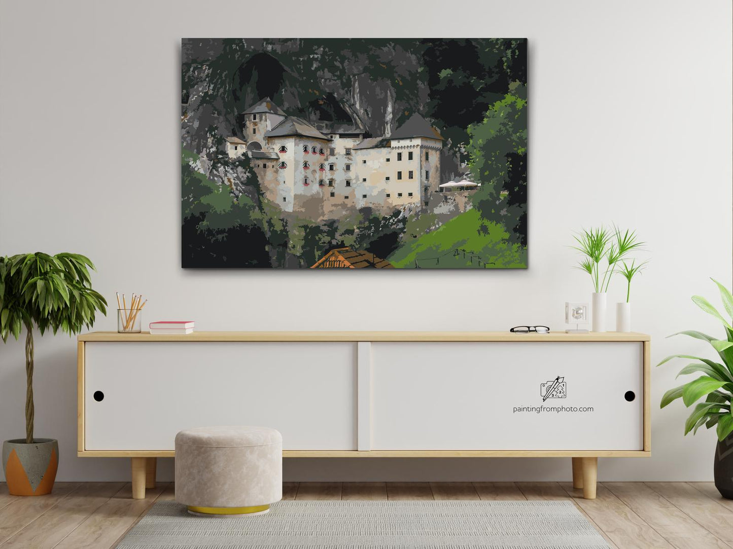 Paint by number - Postojna Slot - Slovenien