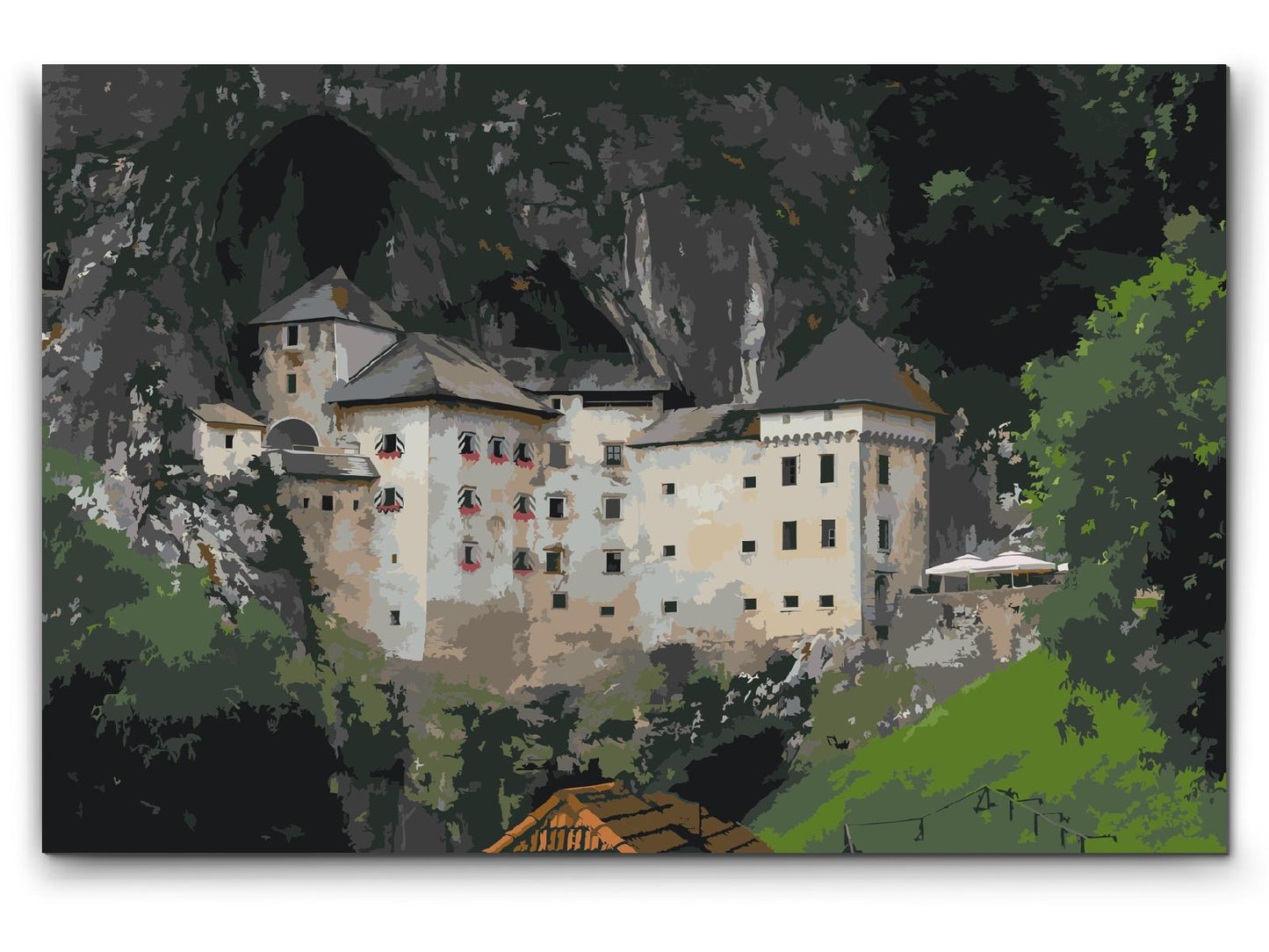 Paint by number - Postojna Slot - Slovenien